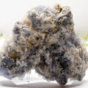 Flourite with Chalcopyrite