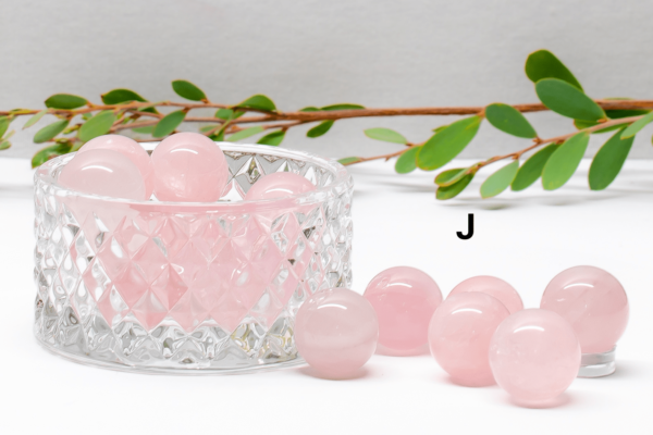 Rose Quartz Spheres - Image 9